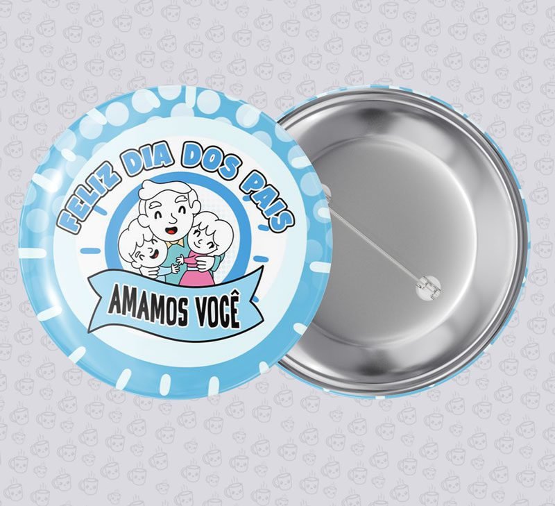 Botton Feliz Dia dos Pais