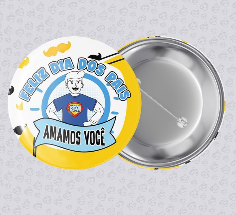 Botton Feliz Dia dos Pais