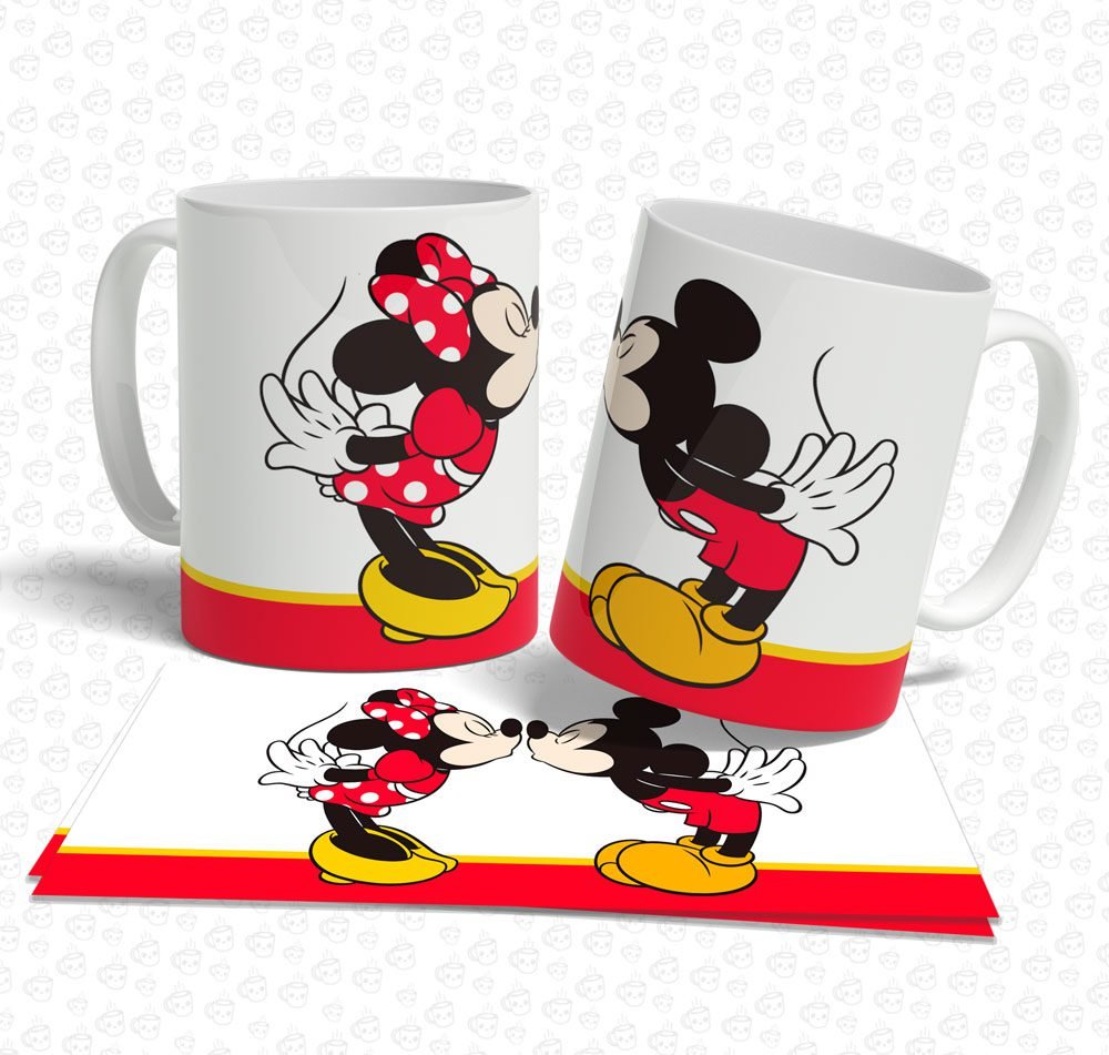 Caneca Mickey e Minnie
