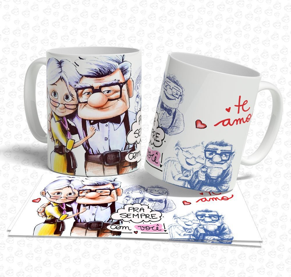 Caneca Up! Te Amo pra Sempre com Você