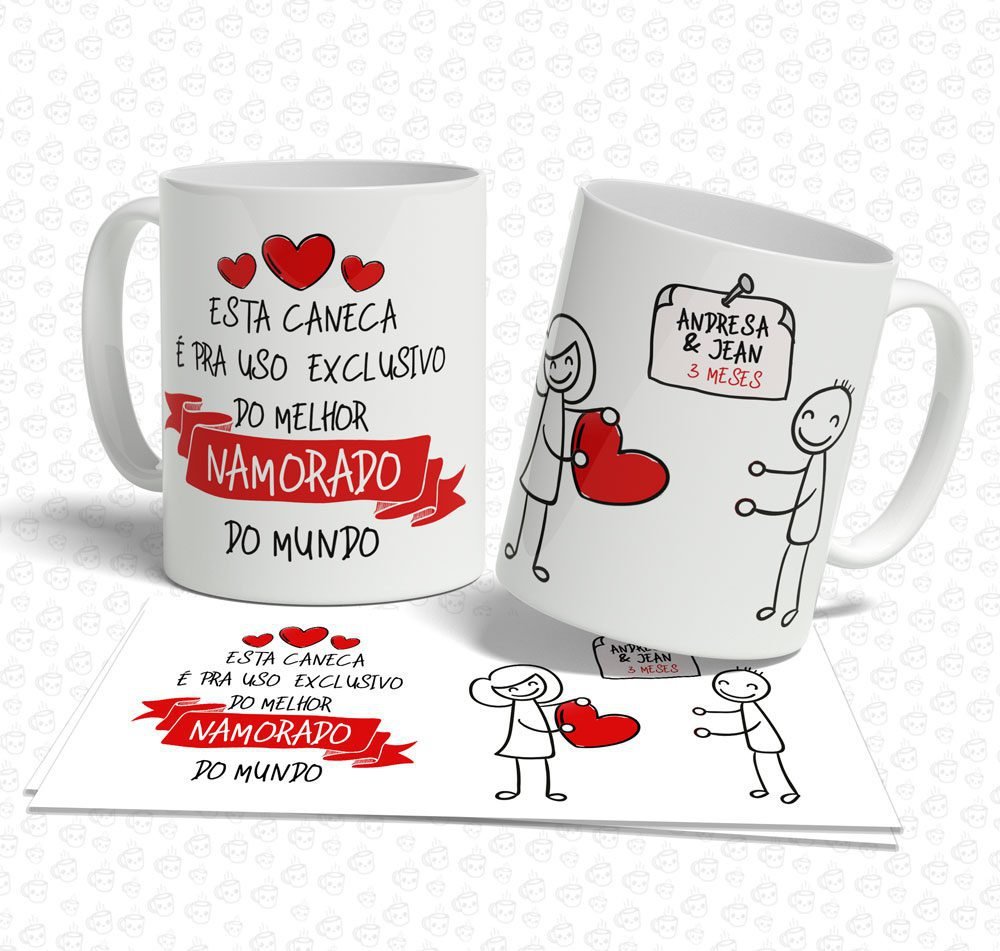 Caneca Melhor Namorado do Mundo