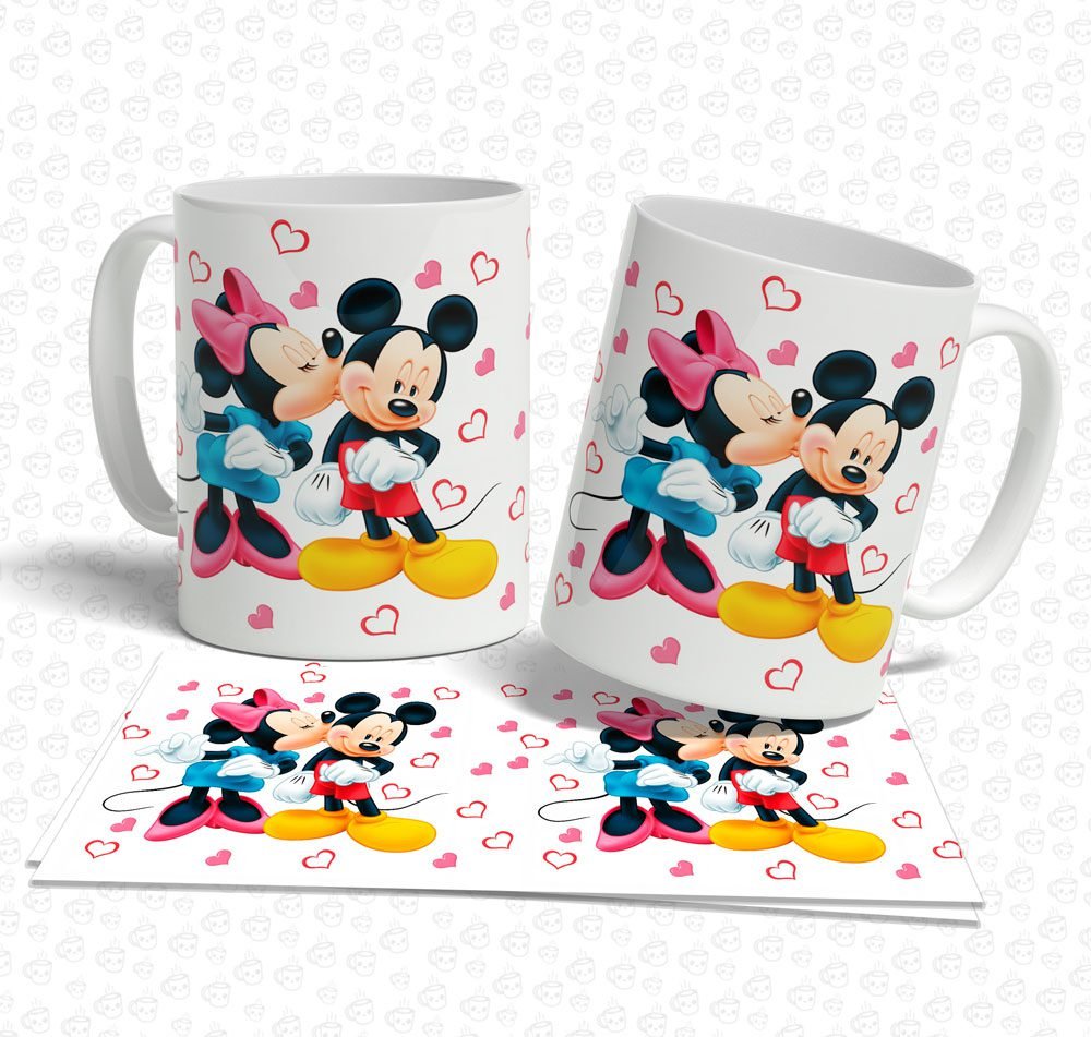 Caneca Mickey e Minnie