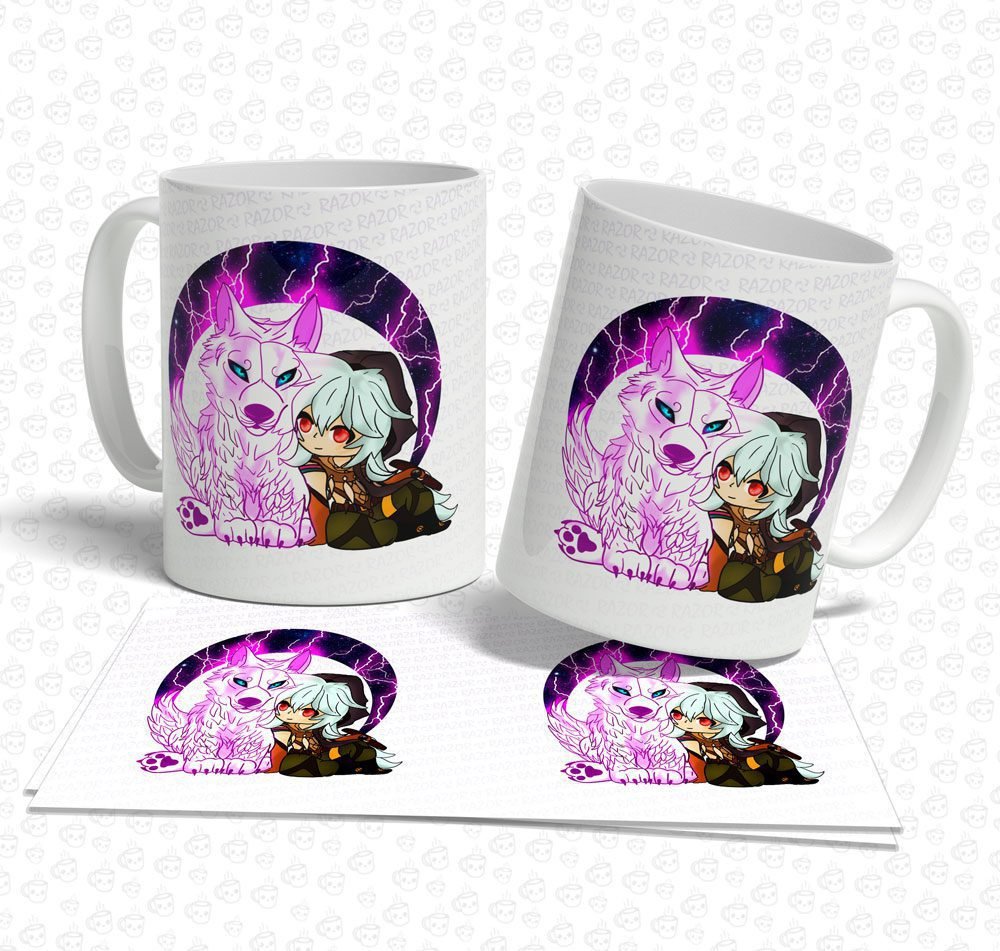 Caneca Genshin Impact Razor
