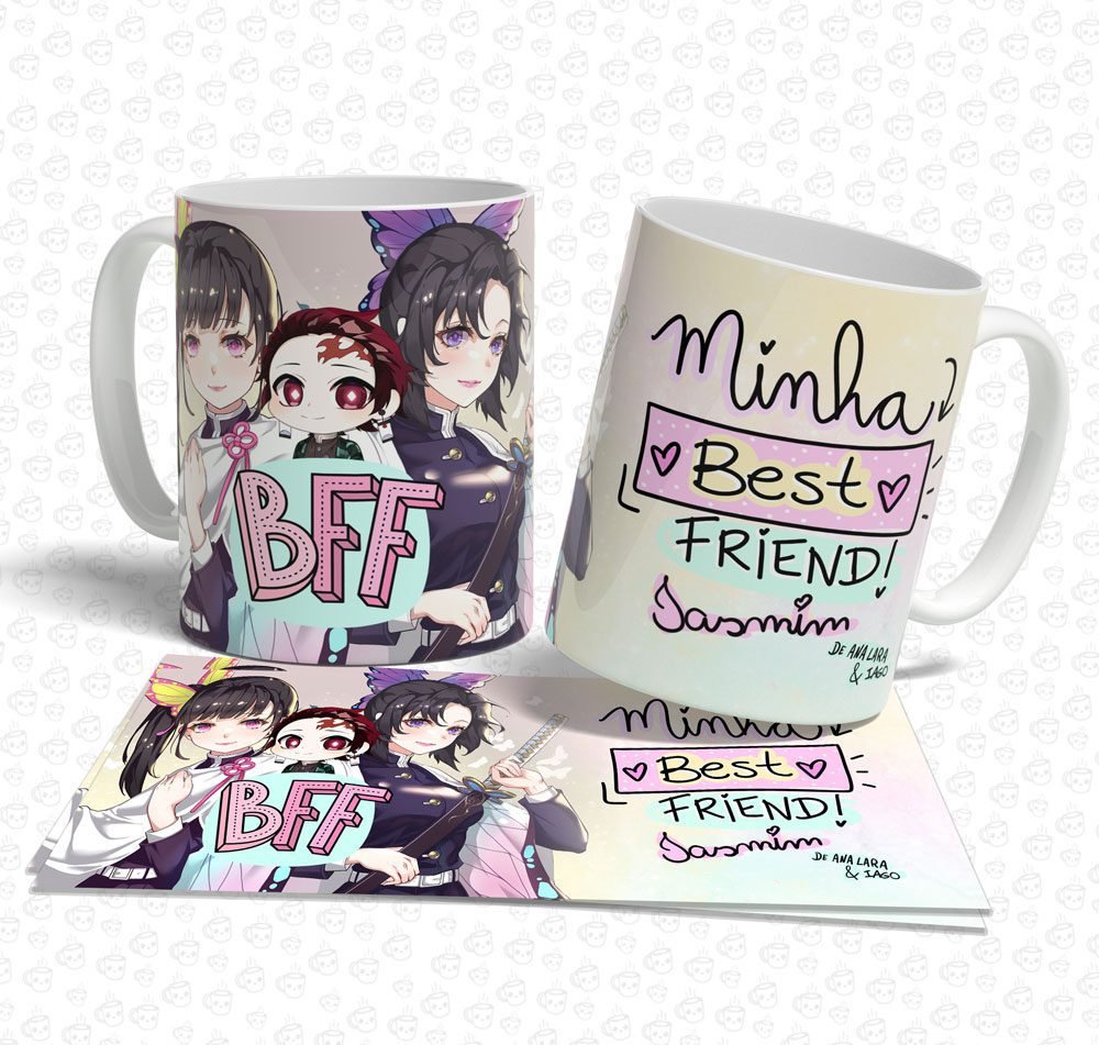 Caneca Minha Best Friend!