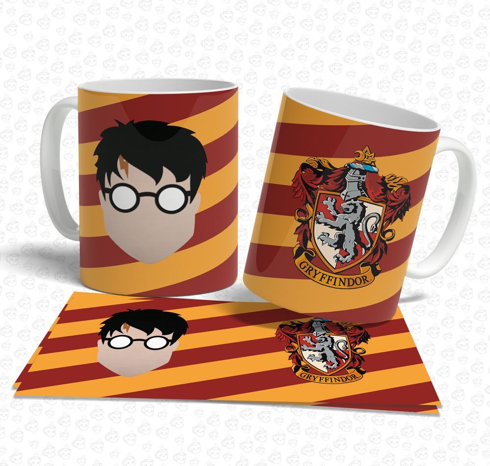 Caneca Harry Potter Grifinória