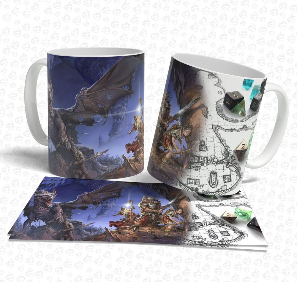 Caneca RPG de Mesa