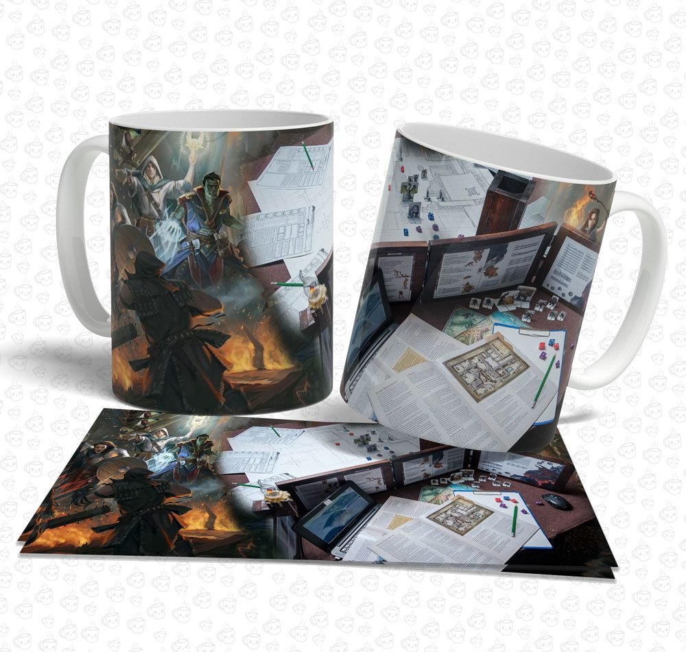 Caneca RPG de Mesa