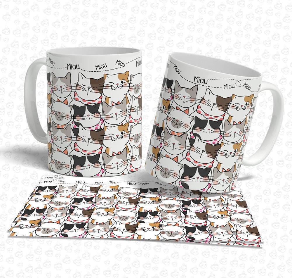 Caneca Gatos