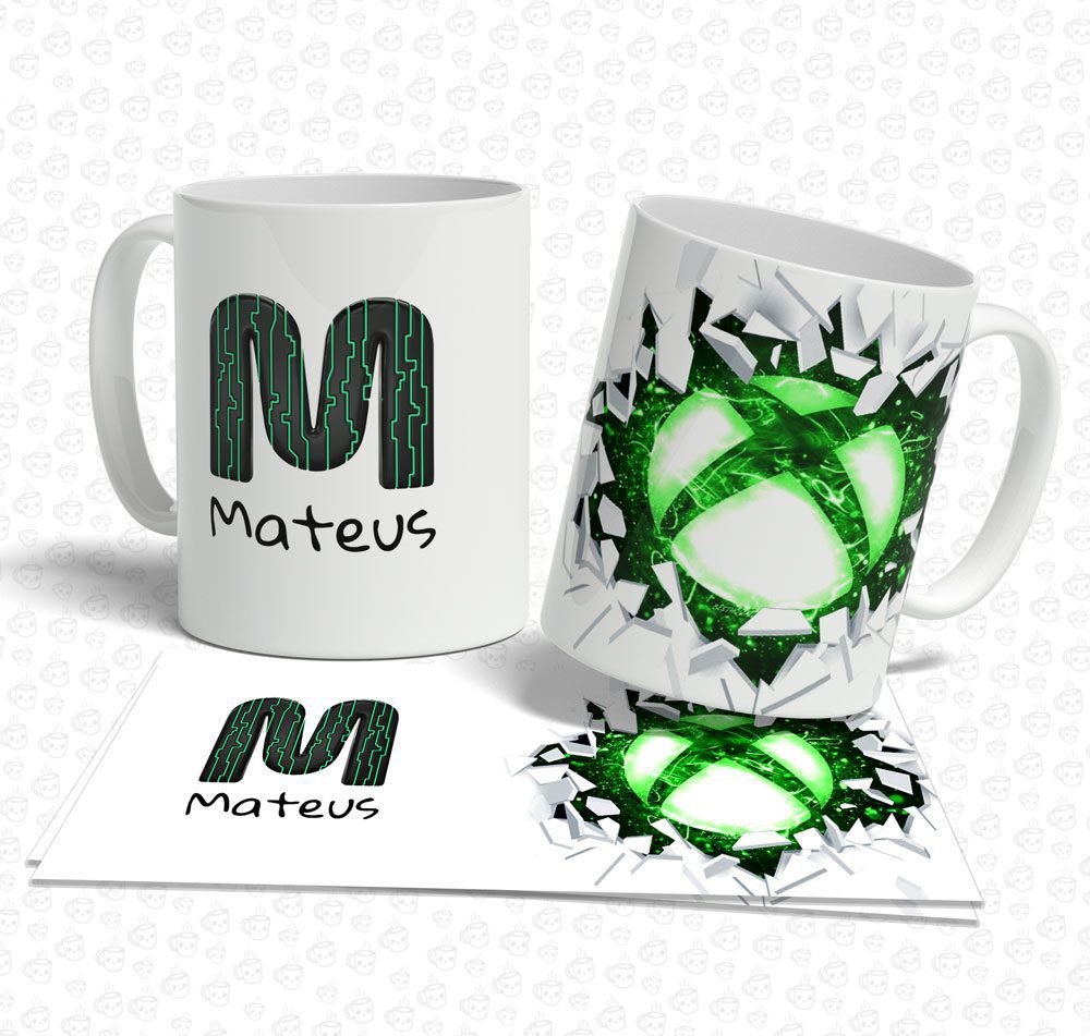 Caneca XBox com Nome