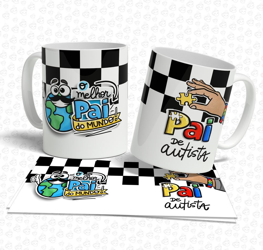 Caneca Pai de Autista