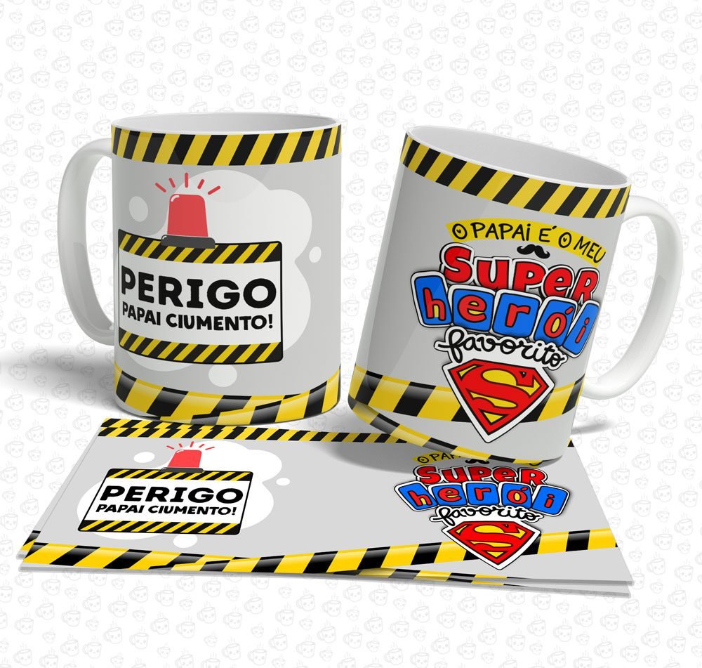 Caneca Perigo Pai Ciumento!