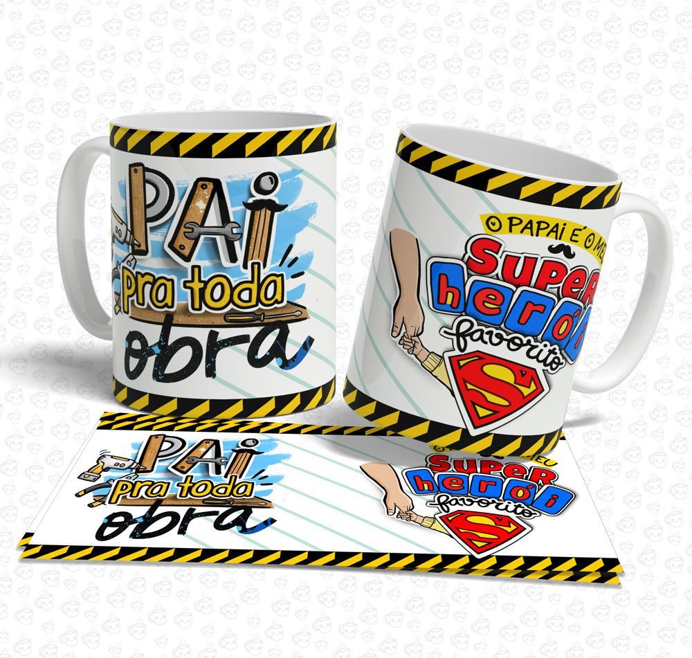 Caneca Pai pra Toda Obra