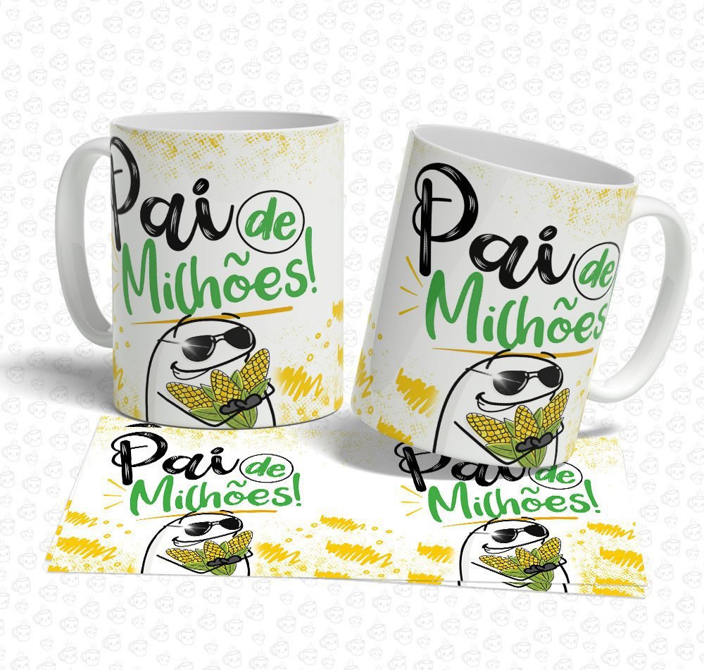 Caneca Flork Pai de Milhões