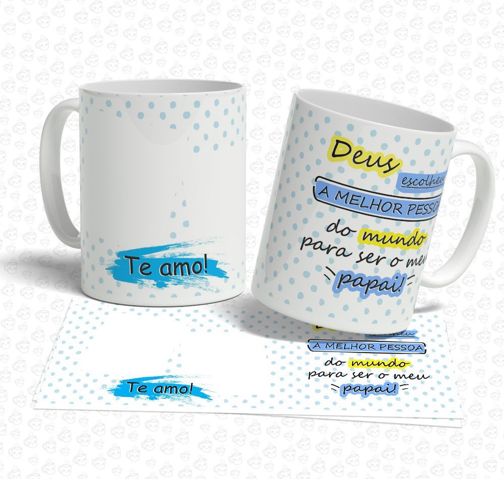 Caneca Deus escolheu a Melhor Pessoa...