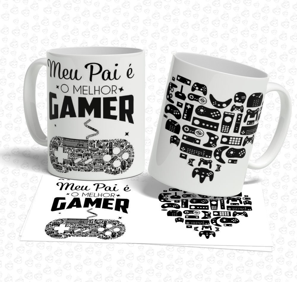 Caneca Meu Pai é o Melhor Gamer