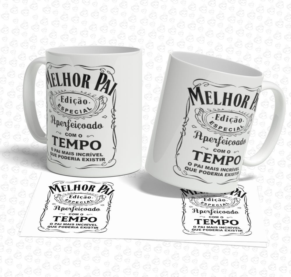 Caneca Melhor Pai Edição Especial