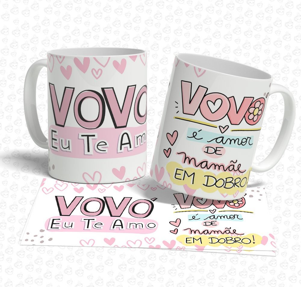 Caneca Vovó Eu Te Amo