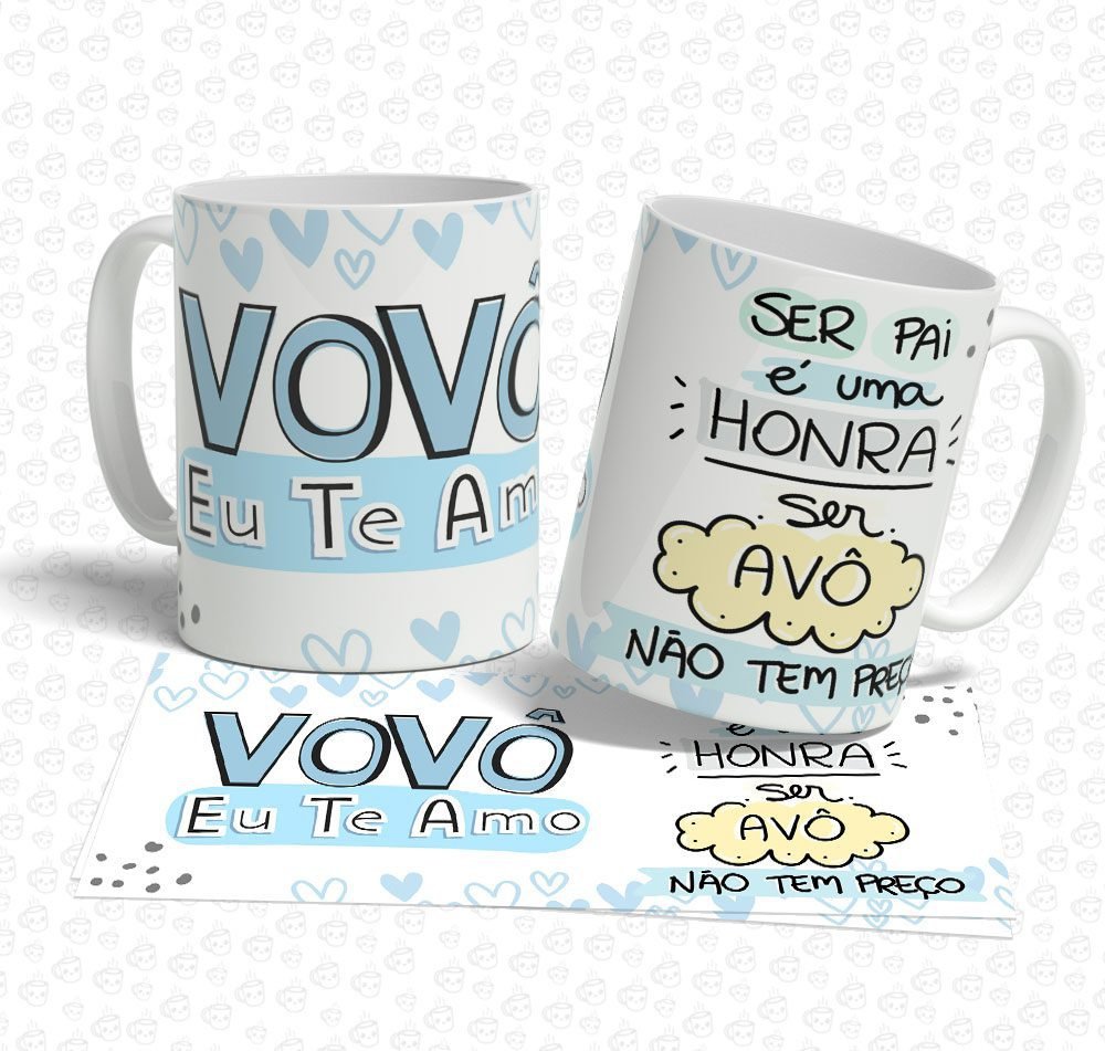 Caneca Vovô Eu Te Amo
