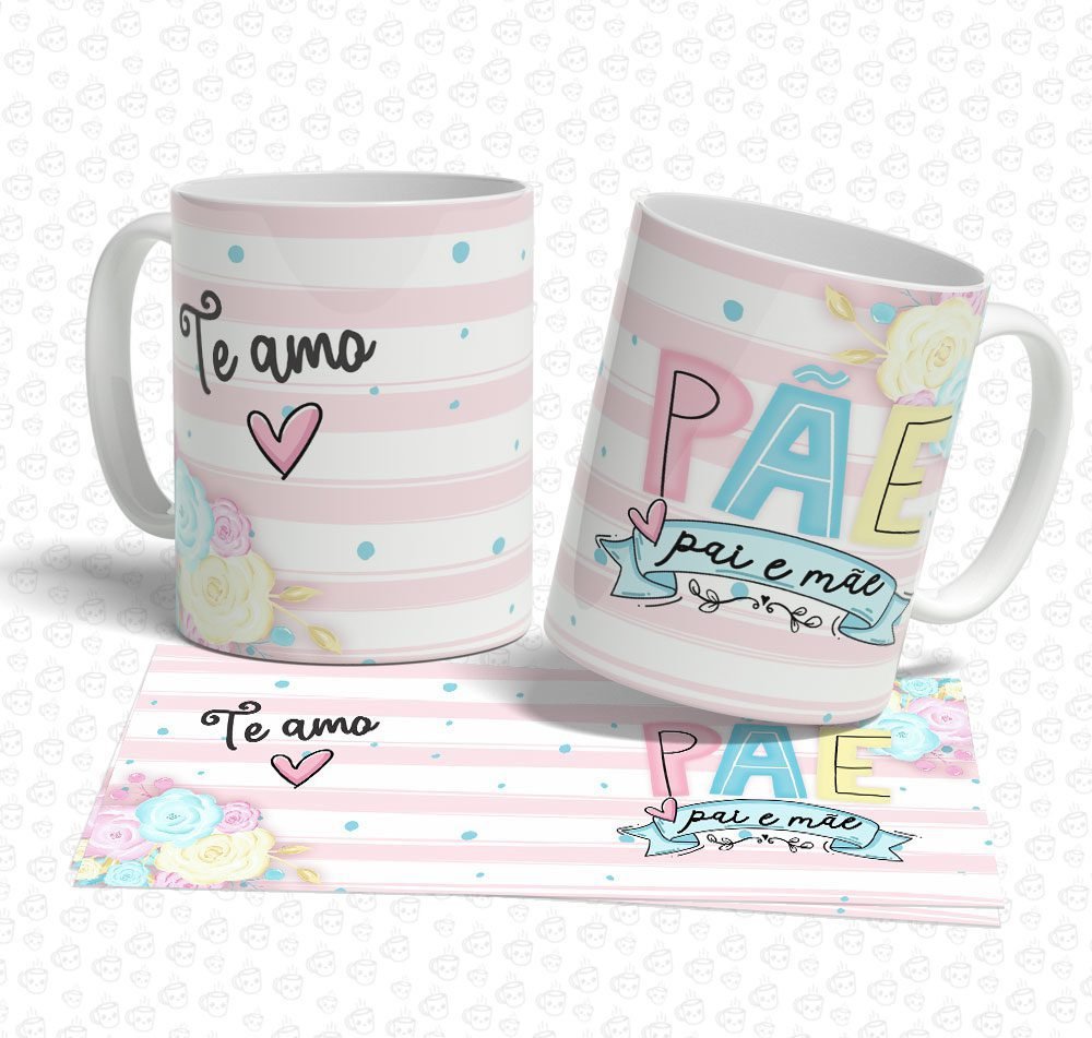 Caneca Te Amo Pãe