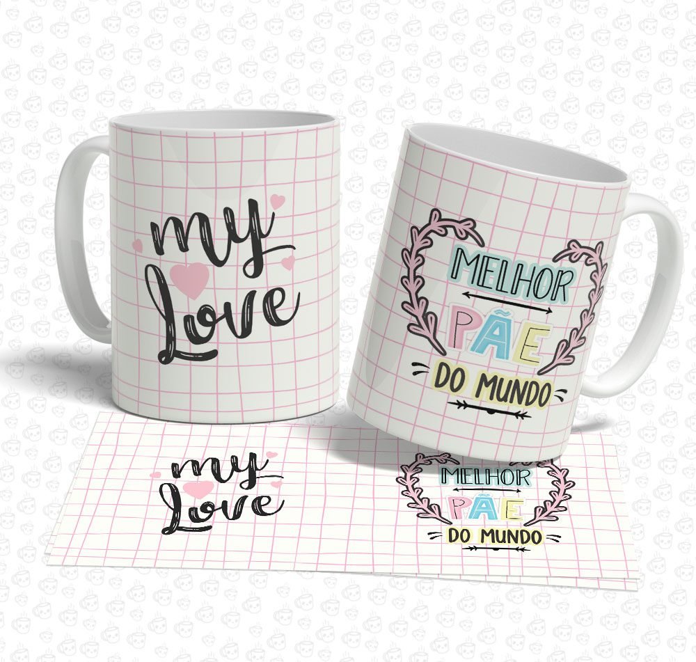 Caneca Melhor Pãe do Mundo