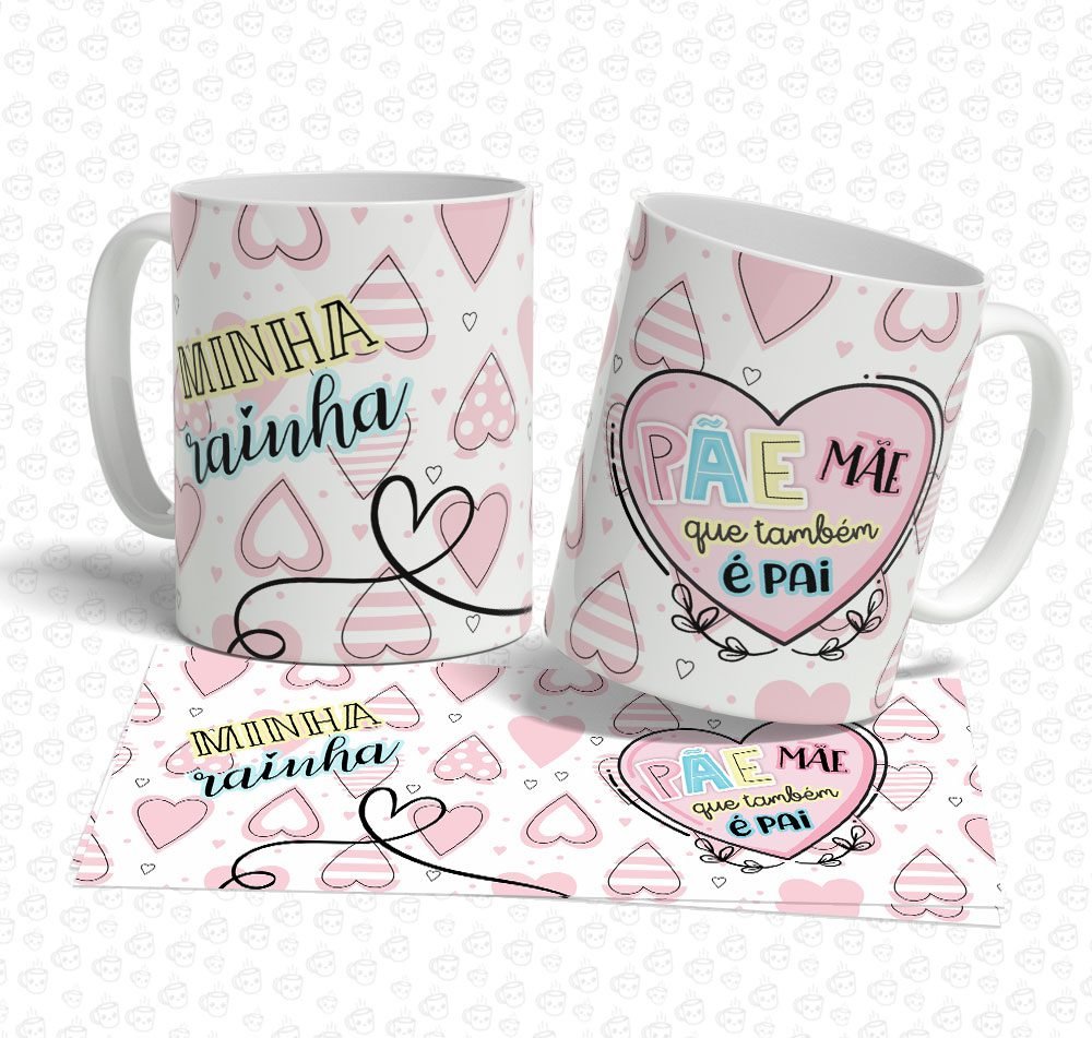 Caneca Minha Rainha Pãe