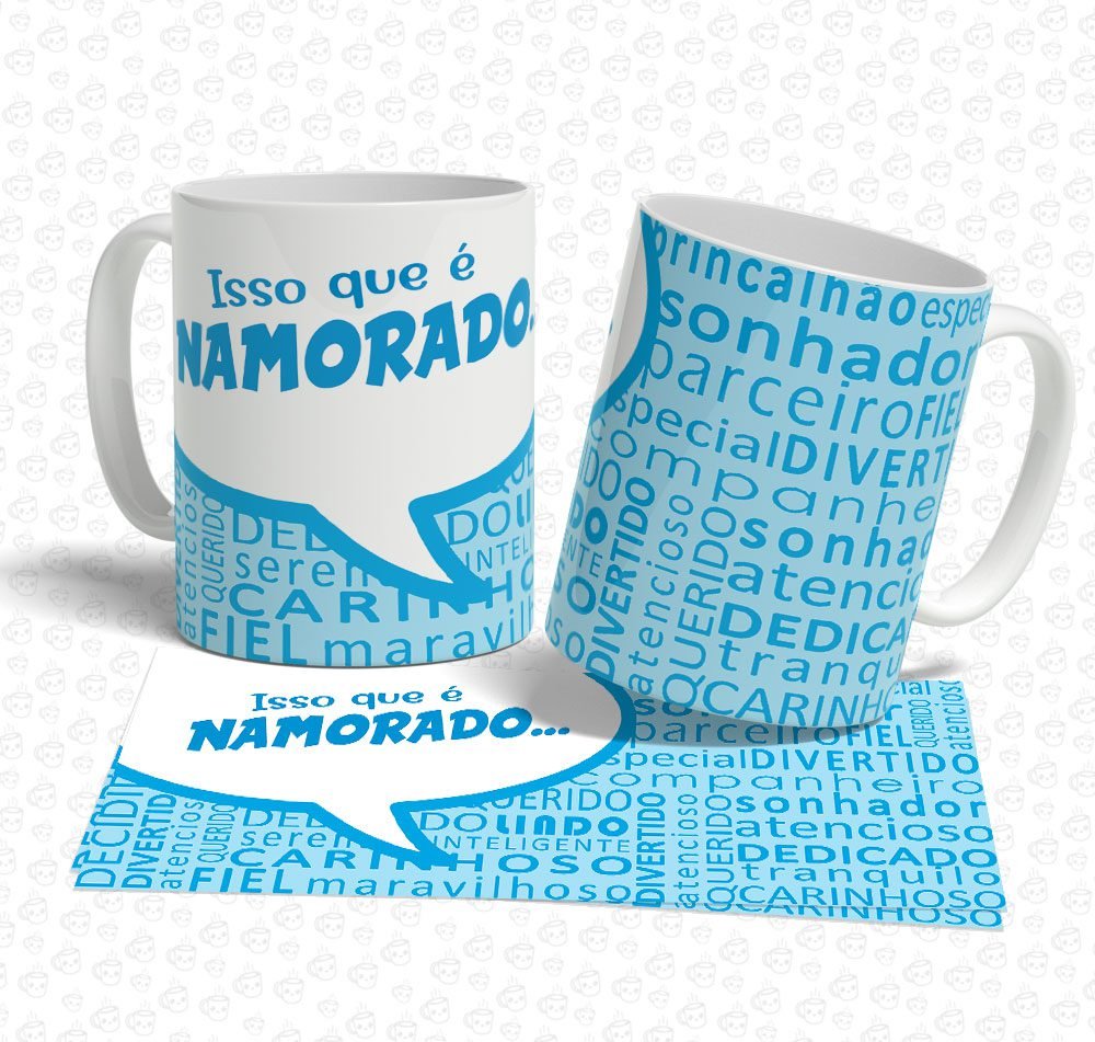 Caneca Isso que é Namorado