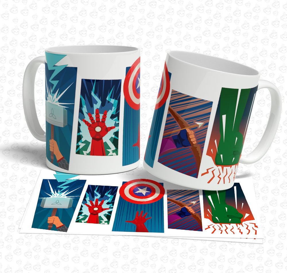 Caneca Vingadores