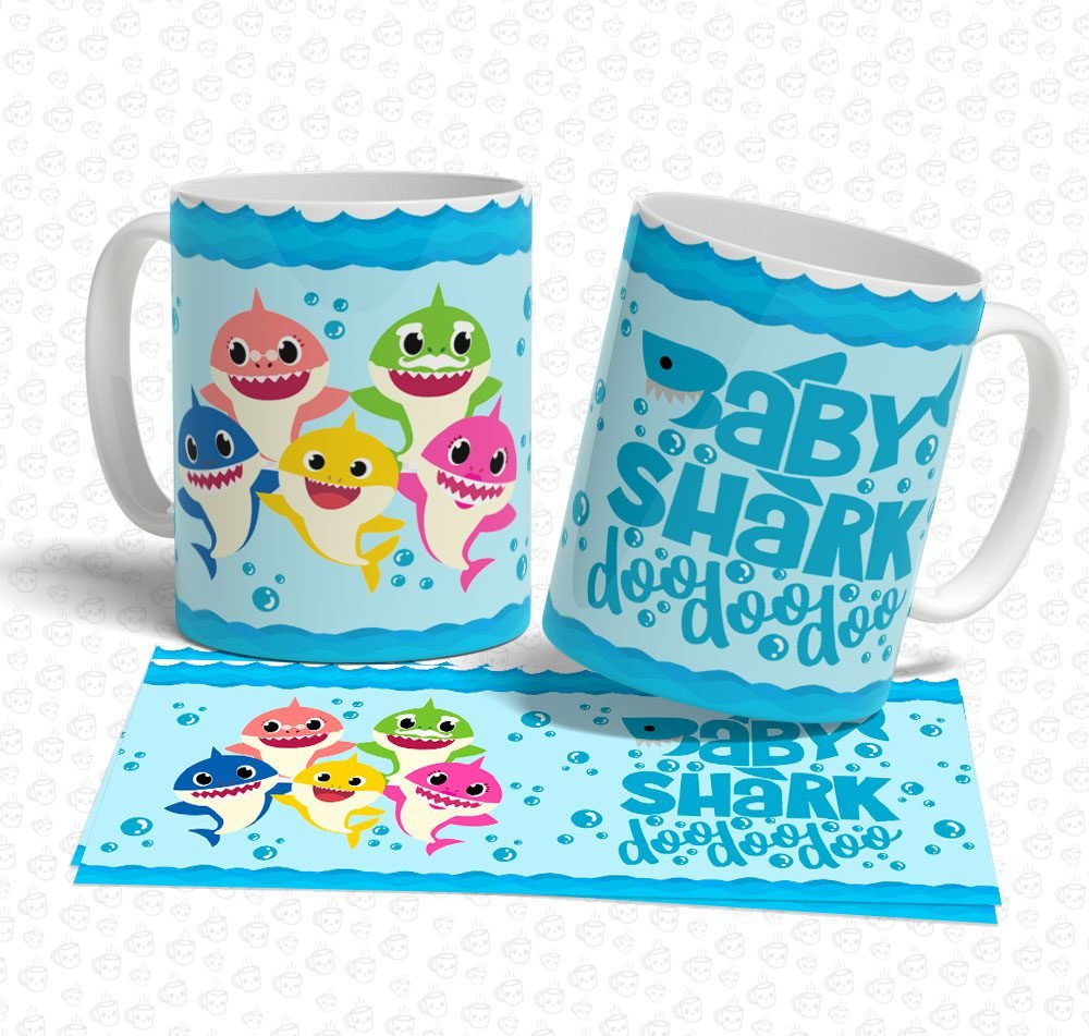 Caneca Baby Shark