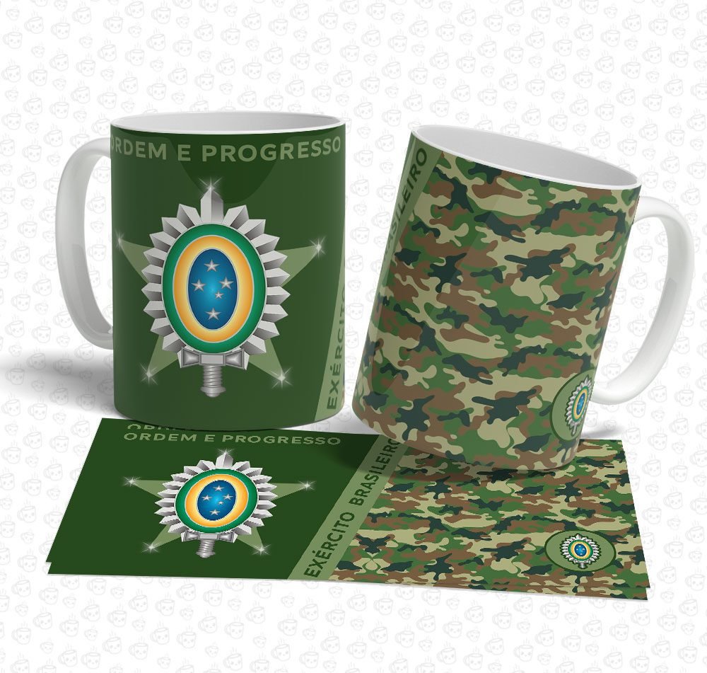 Caneca Exército Brasileiro