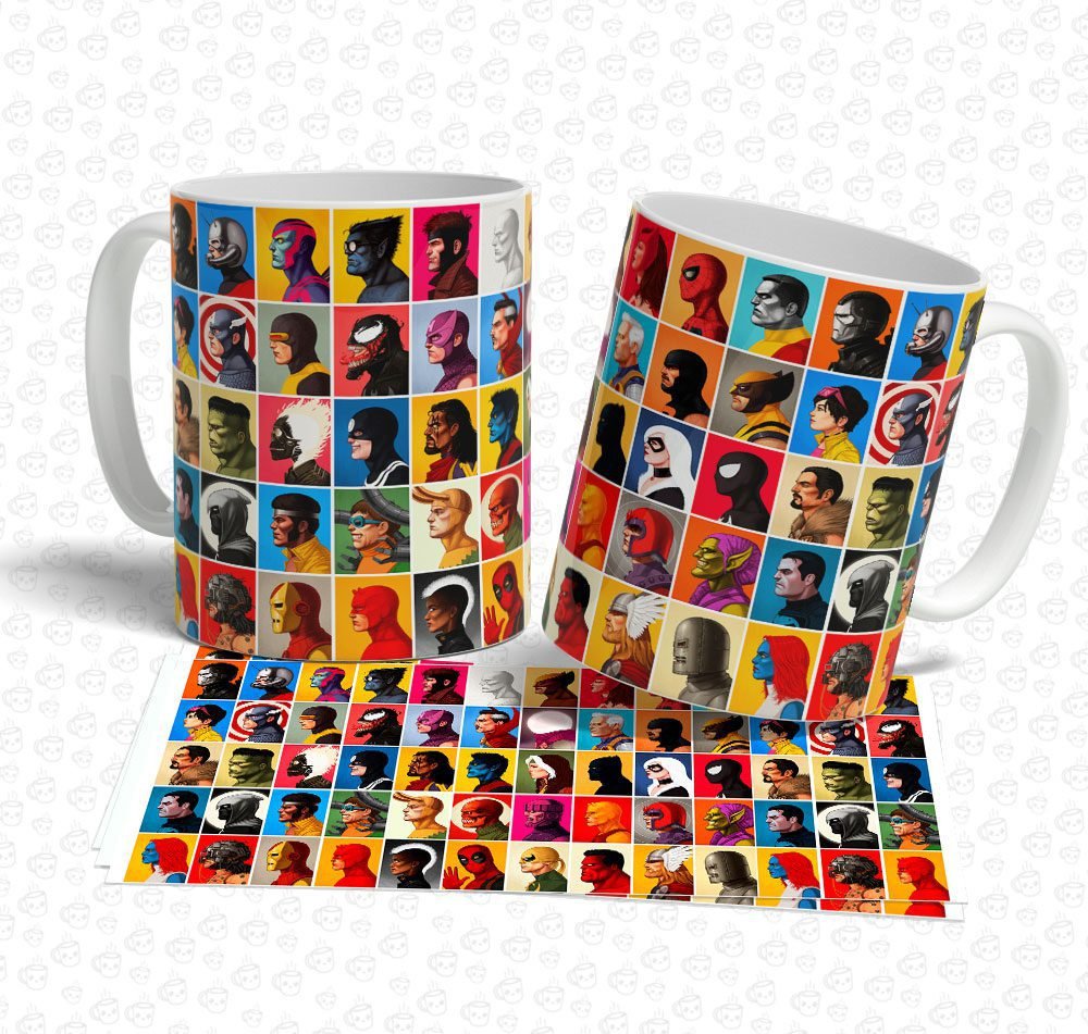 Caneca Vingadores
