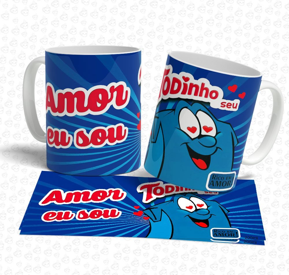 Caneca Amor Eu sou Todinho Seu