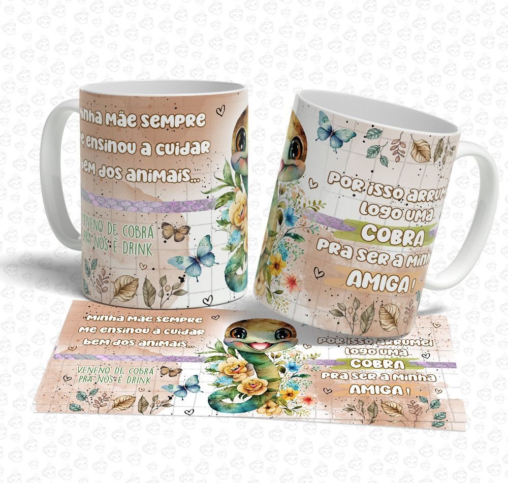 Caneca Amiga Cobra