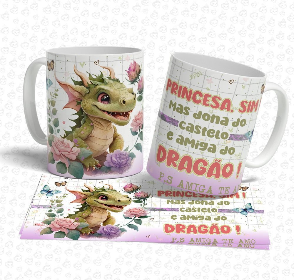 Caneca Amiga Dragão