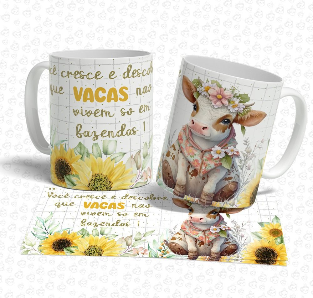 Caneca Amiga Vaca