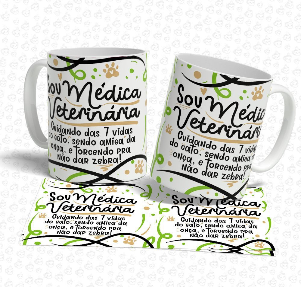 Caneca Sou Médica Veterinária