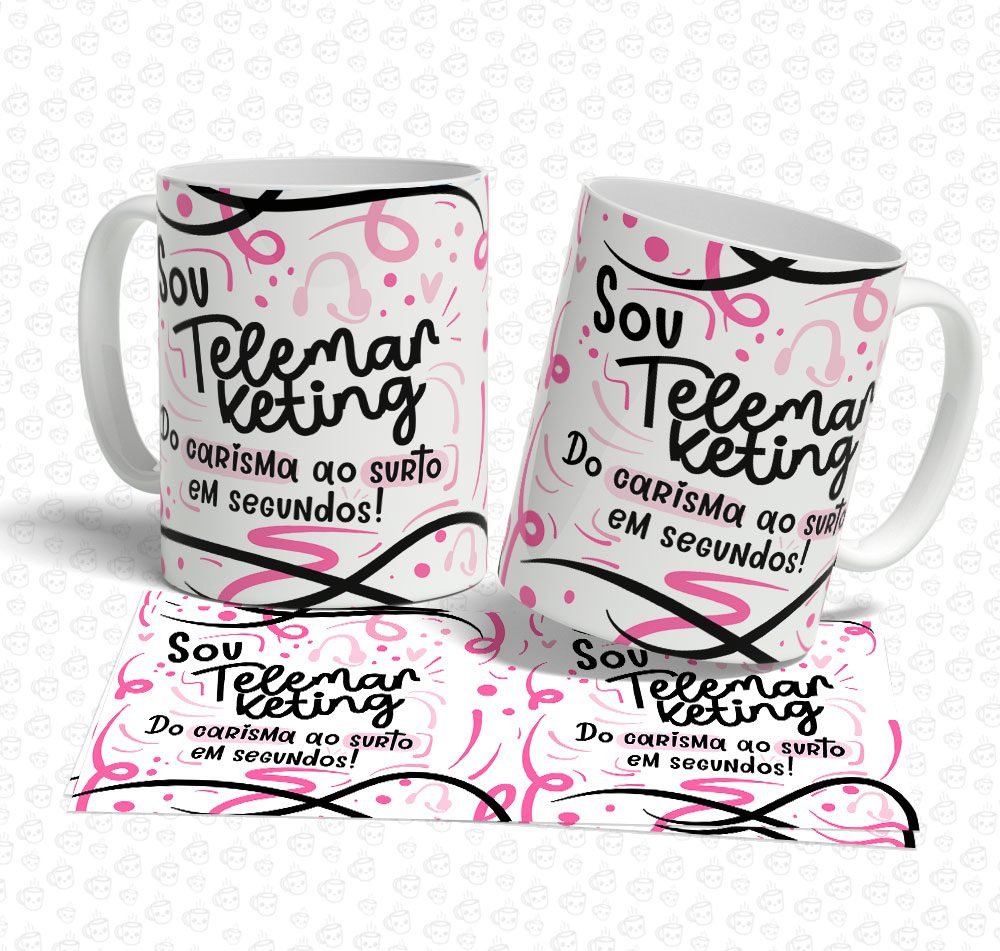 Caneca Sou Telemarketing