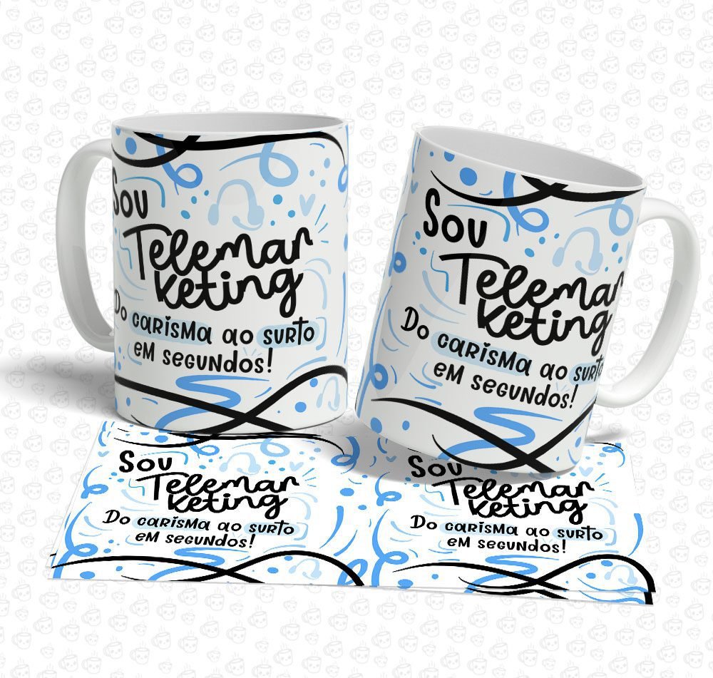Caneca Sou Telemarketing