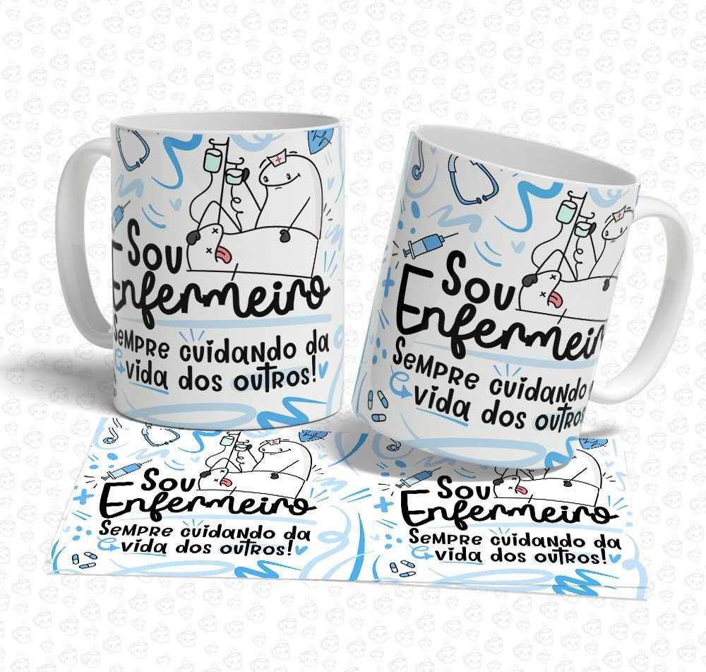 Caneca Flork Sou Enfermeiro