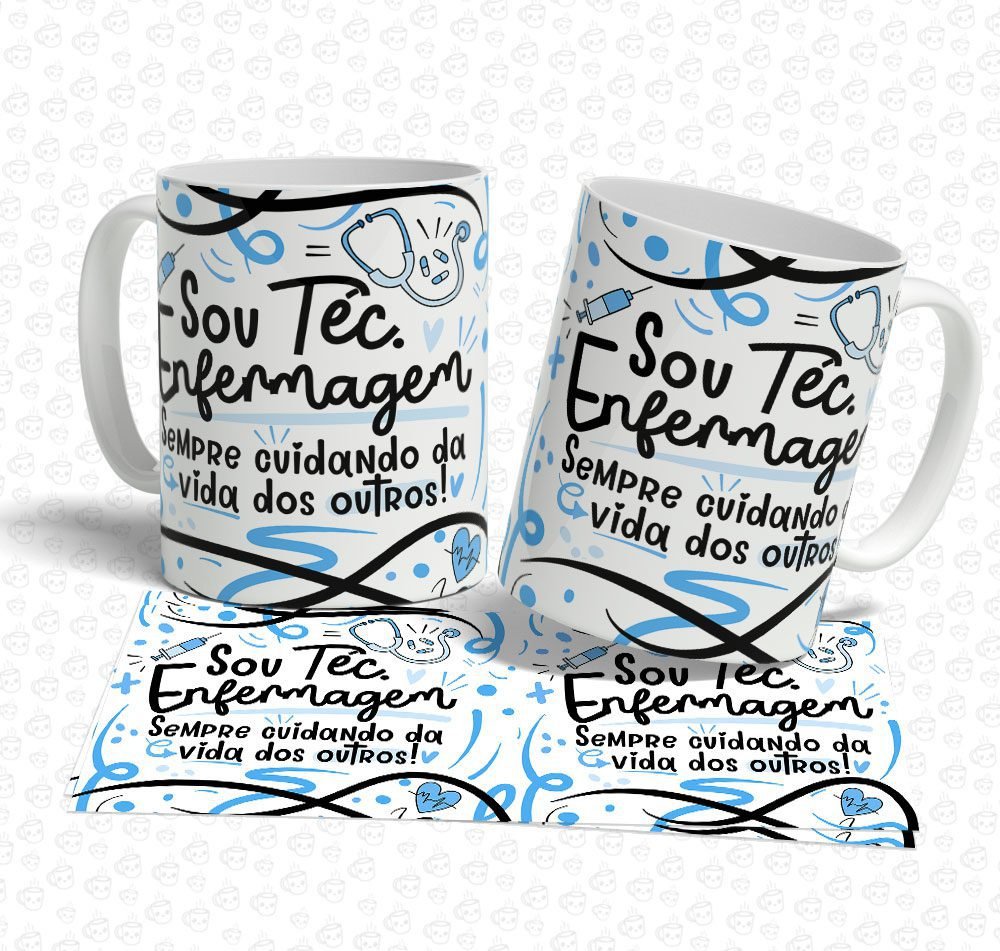 Caneca Sou Téc. Enfermagem
