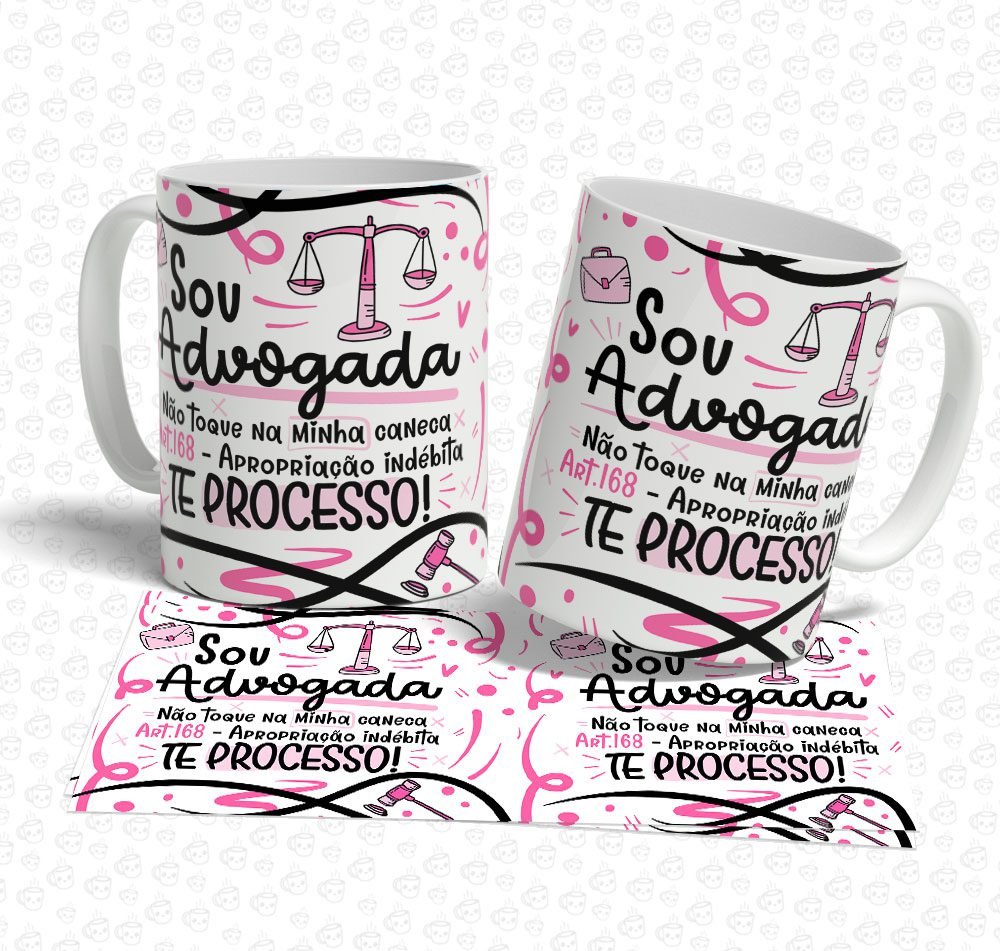 Caneca Sou Advogada