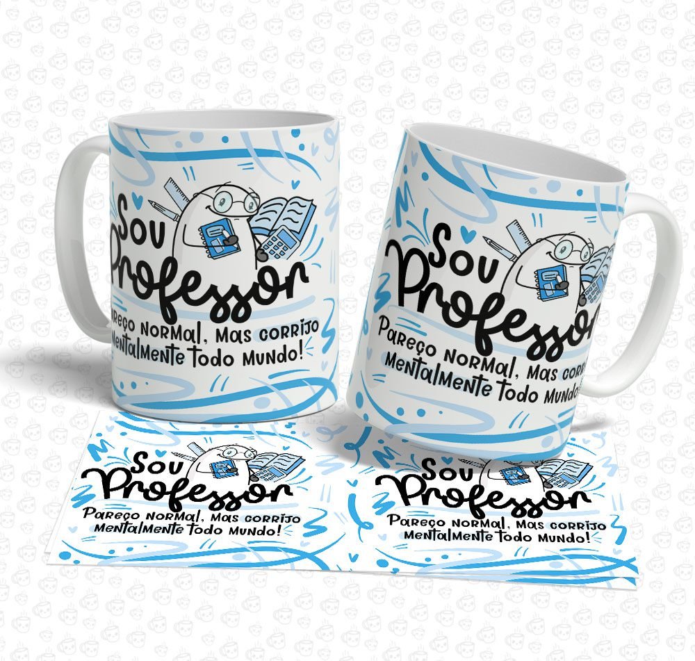 Caneca Flork Sou Professor