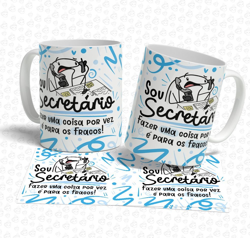 Caneca Flork Sou Secretário