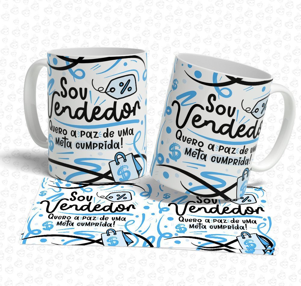 Caneca Sou Vendedor