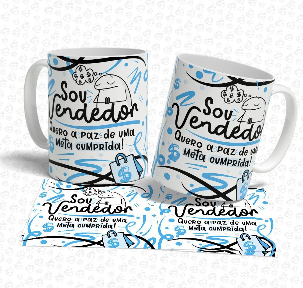 Caneca Flork Sou Vendedor
