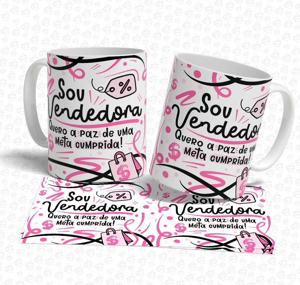 Caneca Sou Vendedora