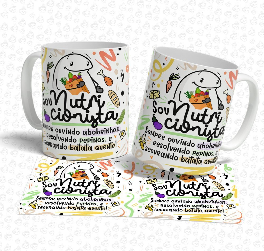 Caneca Flork Sou Nutricionista