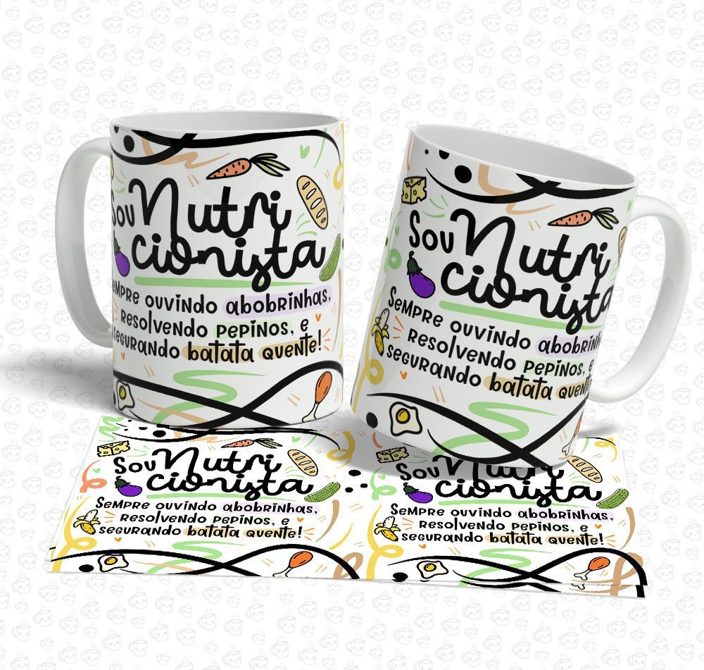 Caneca Sou Nutricionista