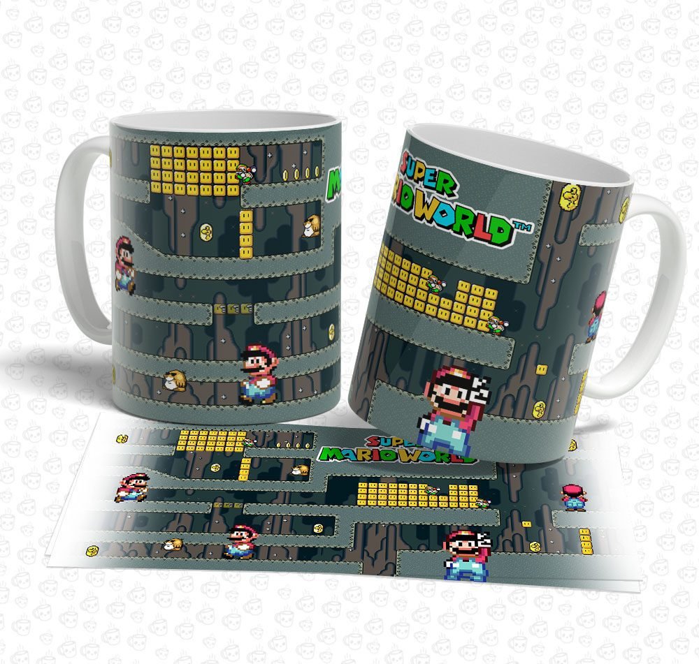 Caneca Super Mário World
