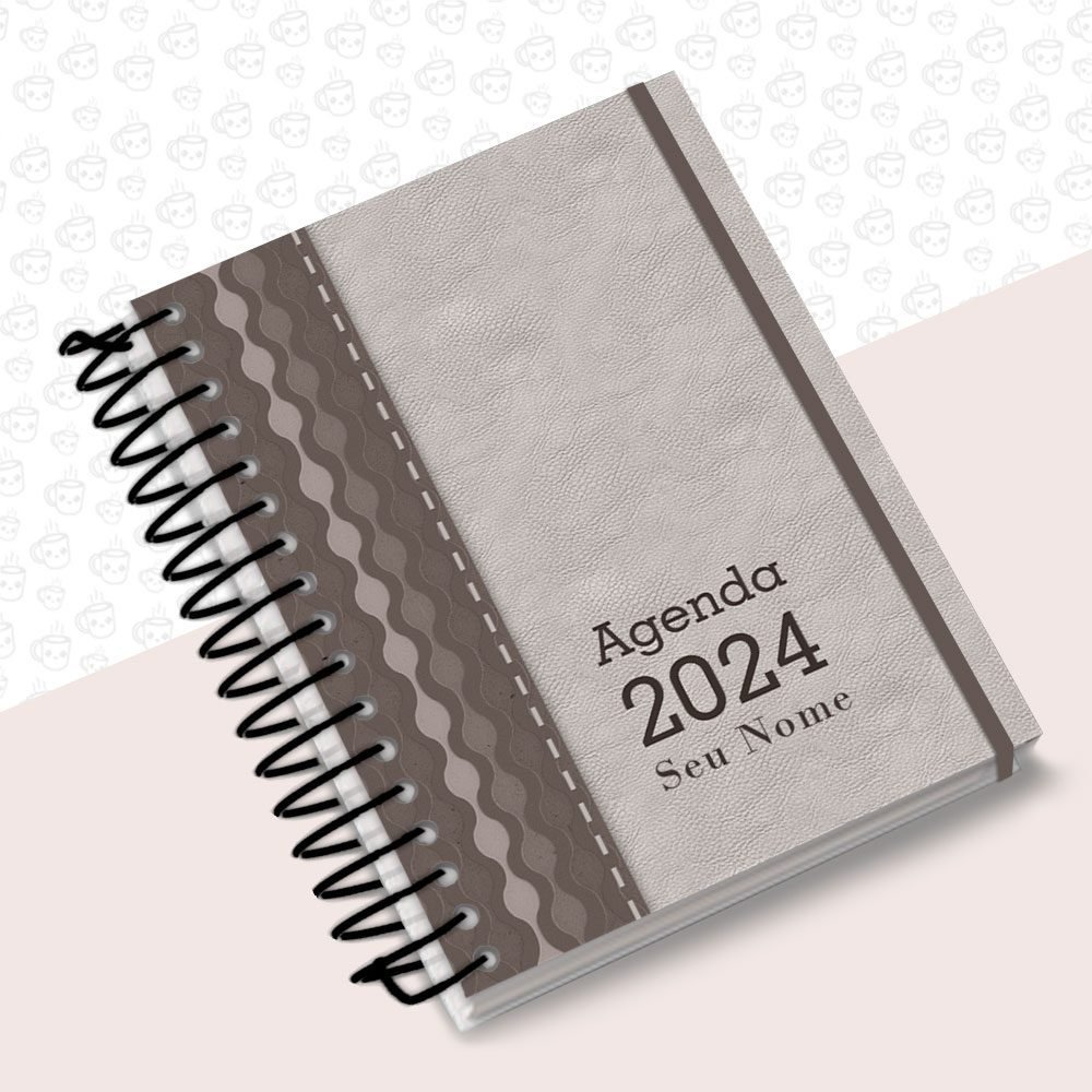 Agenda Básica Cute Corte Areia
