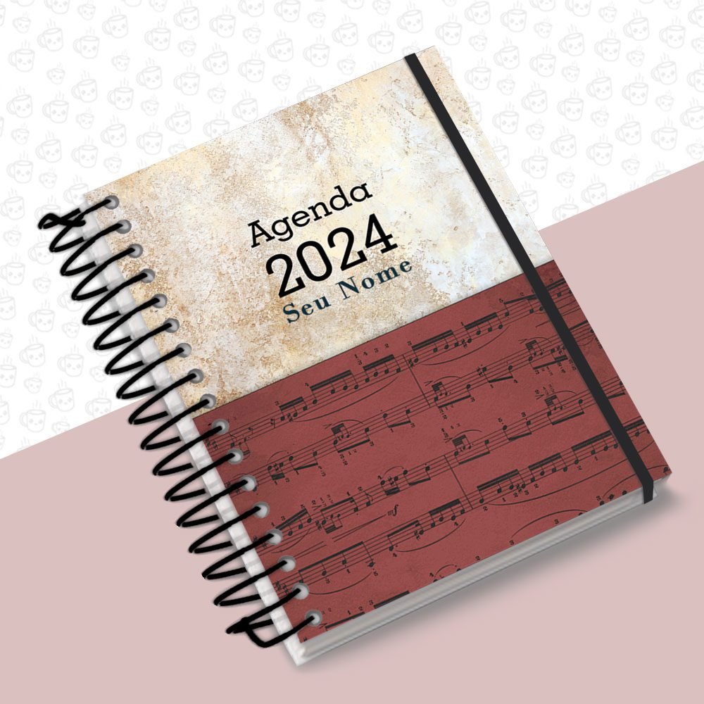 Agenda Básica Cute Corte Partituras